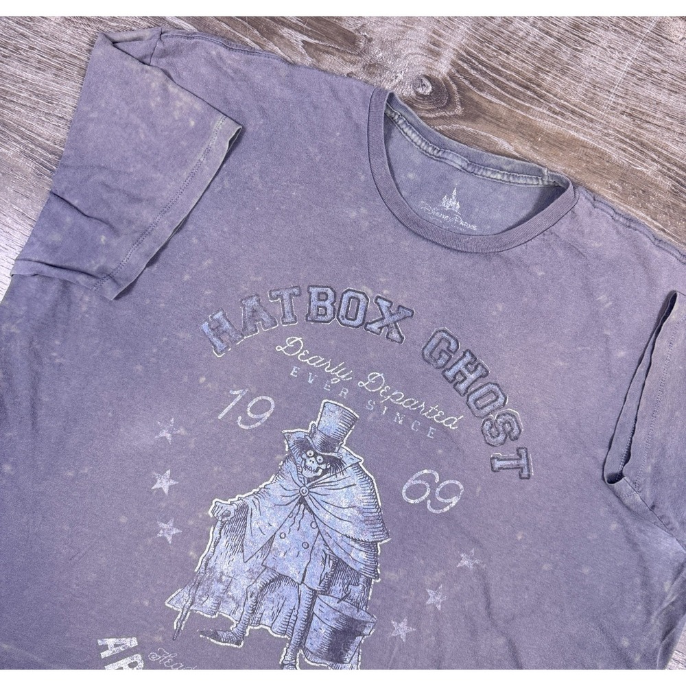 Disney Parks HAUNTED MANSION HATBOX GHOST  Tee Shirt XL?